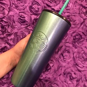 💚💙 Starbucks RARE Blue & Teal Ombré Tumbler 💚💙